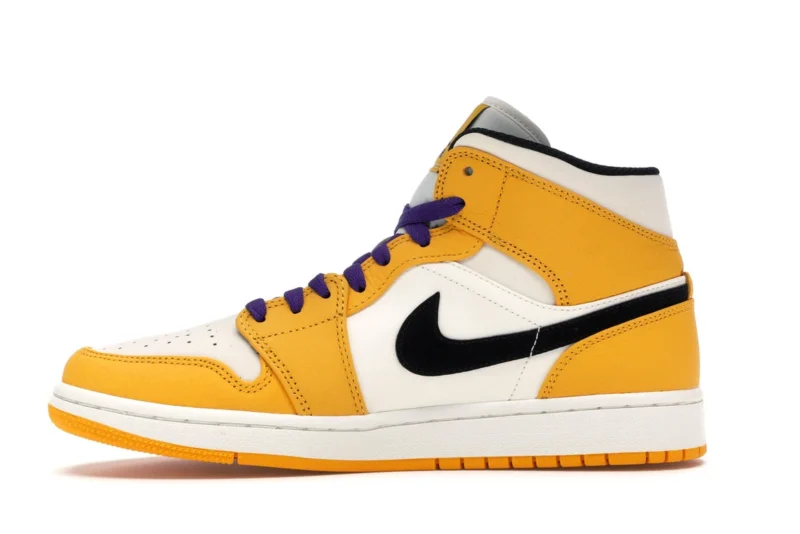 Jordan 1 Mid SE Lakers