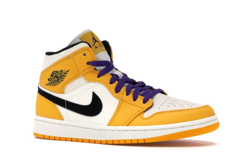 Jordan 1 Mid SE Lakers